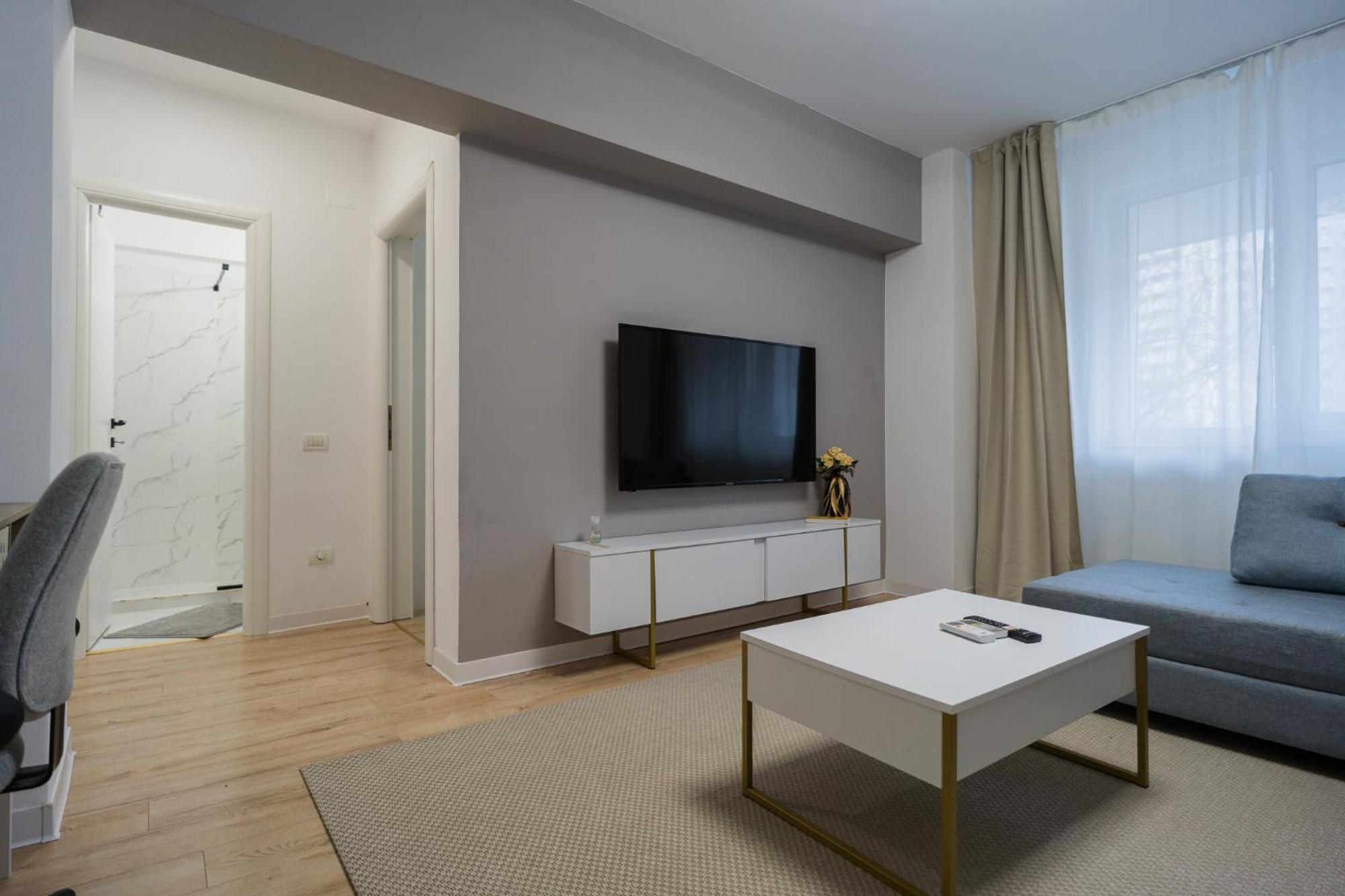 Elegant Gem Victoriei Avenue Apartment Bukares Bagian luar foto
