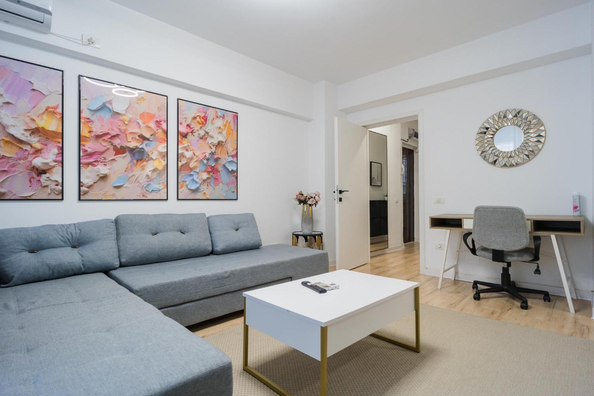 Elegant Gem Victoriei Avenue Apartment Bukares Bagian luar foto